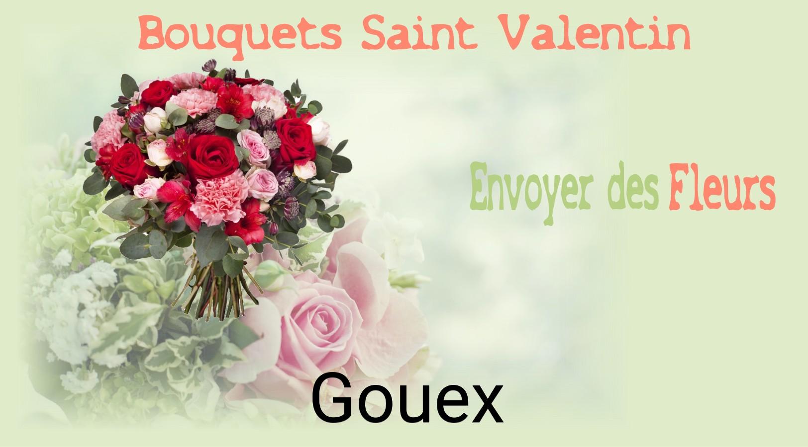 Roses de Saint-Valentin livrées à Gouex